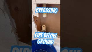 Bypassing A Leaking Copper Pipe Below Ground  Leak Repair  Ultra Plumbing amp Drain Cleaning [upl. by Shivers278]