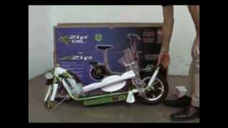 eZip E500 Electric Scooter  Assembly Guide [upl. by Denae]