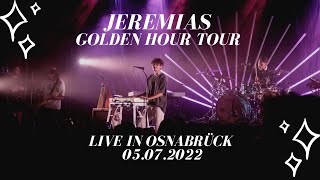 Jeremias live im Rosenhof Osnabrück  Golden Hour Tour 2022 [upl. by Ylrebmek]