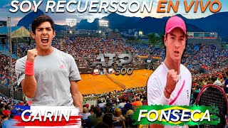 Cristian Garin vs Joao Fonseca Reaccionando en vivo ATP 500 de Río [upl. by Nwad239]