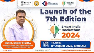 Launch of Smart India Hackathon 2024 [upl. by Arbma]