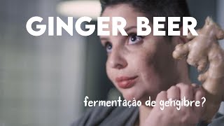 Refrigerante natural de gengibre  Aprenda a fazer o Ginger beer [upl. by Artus]