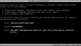 Como reparar o Windows Boot Manager [upl. by Puri]