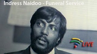 Indres Naidoo Special Provincial Funeral 10 January 2016 [upl. by Arbas]