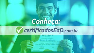 Cursos online e gratuítos com certificados rápidos Certificadosead [upl. by Wetzell727]