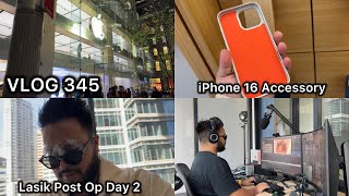 Lasik Post Op Day 2  iPhone 16 Pro Case For Her  vlog 345  Nepali Vlog [upl. by Obie]