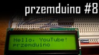 Arduino 8 Podłączenie LCD bez użycia standardowych pinów [upl. by Ggerk101]