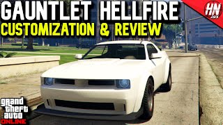 Bravado Gauntlet Hellfire Customization amp Review  GTA Online [upl. by Bahe]