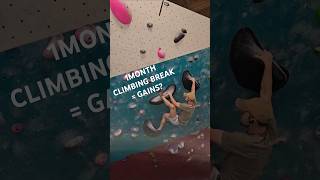 Took a month off climbing Back to sending [upl. by Yvonne363]