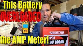 12v Lifepo4 100ah battery review from CYCLENBATT POWERHOUSE [upl. by Laddy]