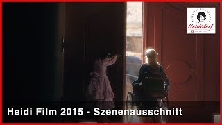 Heidi movie 2015  Szene Heidi und Klara schleichen sich nach draussen [upl. by Darken]