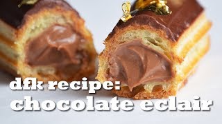 Awesome CHOCOLATE ECLAIR RECIPE [upl. by Grishilda]