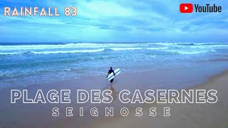 Plages des Landes  découvrir la plage des casernes en drone [upl. by Orsola963]