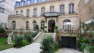 PRIVATE MANSION in PARIS 16th TROCADERO by HAUSSMANN PRESTIGE PARIS  Luxury Real Estate in France [upl. by Johppa]