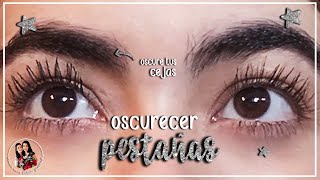 👁👁 ¿Como OSCURECER y CRECER PESTAÑAS de forma NATURAL  OSCURECER CEJA [upl. by Yelkao]