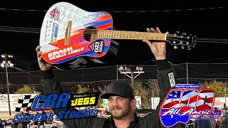 Heath Helton Wins CRA STREET STOCK All American 400 Weekend [upl. by Dyrrej476]