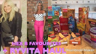 FAVOURITE HEX B CHOICES ON SLIMMING WORLD  RYVITA HAUL [upl. by Rossi156]