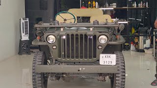 Willys jeep restoration in 5 minutes [upl. by Margarethe]