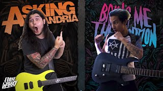 BRING ME THE HORIZON vs ASKING ALEXANDRIA Guitar Riffs Battle [upl. by Ttesil]