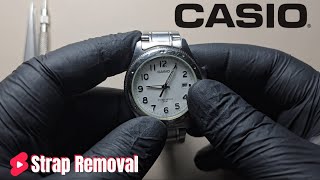 Remove Strap  Casio Watch  Easy Guide [upl. by Hermann753]