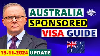 Australia Sponsored Visa Made Easy Full Guide  Australia Visa Update [upl. by Inod]