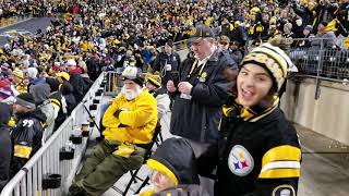 Steelers Renegade Song vs Patriots December 16 2018 [upl. by Idnarb]