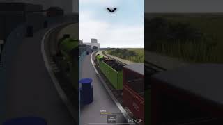 MINI FLYING SCOTSMAN SHOOTING INTO DUNGENESS  GREEN GODDESS  ROBLOX RHampDR shorts train [upl. by Edmond]