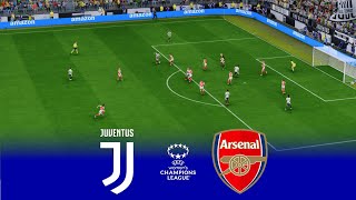 Juventus vs Arsenal  UEFA Womens Champions League 2425  Full Match  FC 25 Gameplay PC [upl. by Firmin]