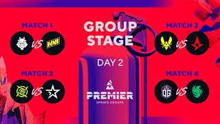 BLAST Premier Spring Groups 2024 Day 2 G2 vs NAVI NIP vs coL Vitality vs Astralis OG vs Falcons [upl. by Ulda273]