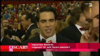 Inglorious Bastards  Oscar 2010  red carpet interview [upl. by Enrahs]