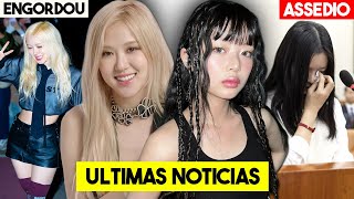 CASO de ASS ÉDIO da HANNI do NEWJEANS ROSÉ GANHA PESO e CHOCA GERAL STRAY KIDS no BRASIL e [upl. by Sudnak]