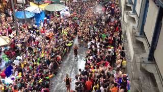 Songkran Festival 2013 Bangkok Silom Road [upl. by Olim614]