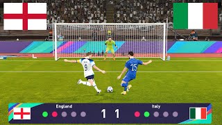 ExcitingEngland VS Italy  Penalty Shoot [upl. by Kcirred]