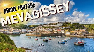 Mevagissey A Picturesque Journey in 4K Drone Footage [upl. by Ramiah]