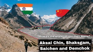 History of Aksai Chin Shaksgam Demchog and Siachen  Geopolitics [upl. by Eniamahs]