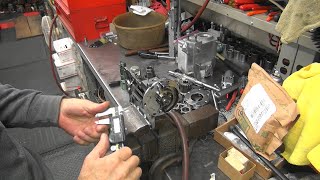 103 197084 4speed revtech shovelhead transmission rebuild 74quot 80 ratchet top harley tatro machine [upl. by Pence]