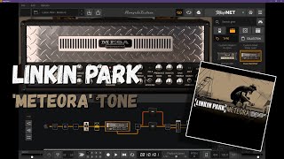 Linkin Park METEORA guitar tone  AmpliTube 5 [upl. by Alton202]