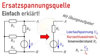 Erklärung  Ersatzspannungsquelle [upl. by Federica]