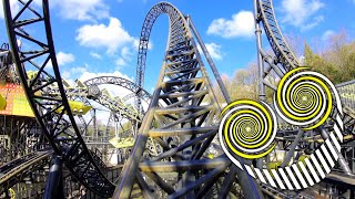 The Smiler 4K 2019 Front Seat POV  Alton Towers Resort [upl. by Eekaz]