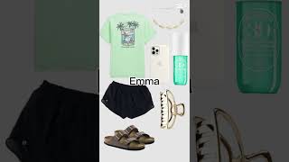 ur name ur outfit pt2 comment for pt3 preppy viral fyp [upl. by Dorelle748]