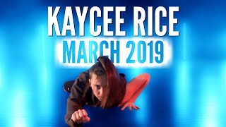 Kaycee Rice  March 2019 Dances [upl. by Ambur]