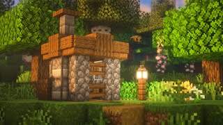 How to Build a Tiny Minecraft Survival House [upl. by Edva526]