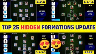 New Formations Update With Playstyle Guide In eFootball 2024 Mobile  Formation Update [upl. by Nylkoorb]