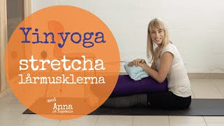 Yogapass 20 min stretcha baksida lår med yinyoga [upl. by Renruojos158]