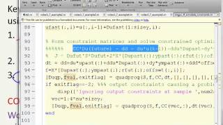 Constrained Predictive Control 57  constraints with independent model GPC [upl. by Trbor]