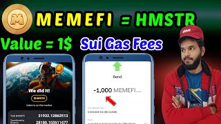 Memefi Airdrop withdrawal 💵  Hamster Kombat hold Value Pump  Hamster and memefi withdrawal 💵🔥 [upl. by Asiak]