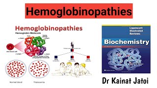 Hemoglobinopathies biochemistry lecture  Dr Kainat Jatoi [upl. by Icyac]