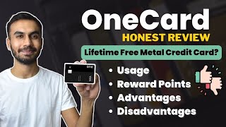 One Card Credit Card Review  One Card Metal Credit Card [upl. by Acassej]