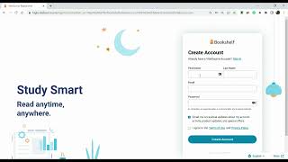 VitalSource Bookshelf إنشاء حساب جديد على منصة [upl. by Enelcaj]
