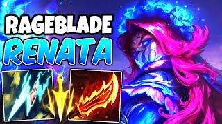 S RAGEBLADE AD RENATA  New OnHit Build amp Runes  LA ILUSION RENATA  League of Legends [upl. by Viole]